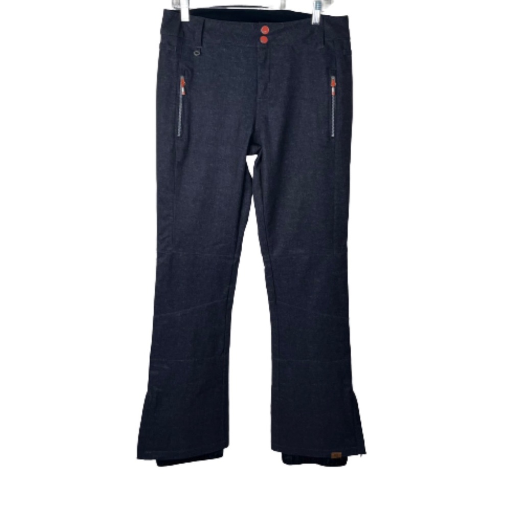 Roxy Black Pants with Red Accents